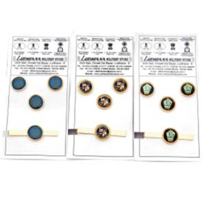 Cuff links, lapel & Tie Pin Laminated